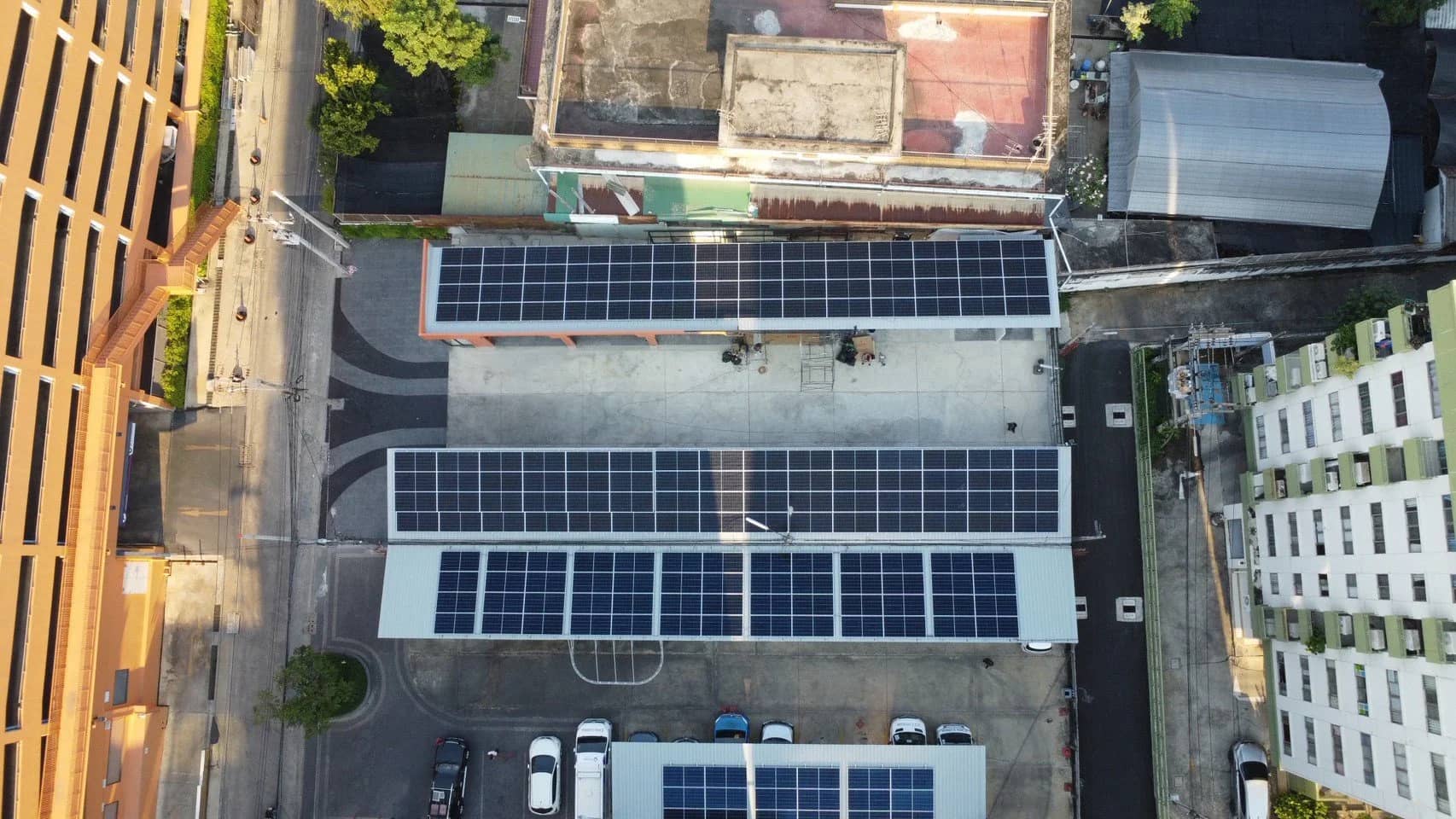 Project Solar Carport New Vejthani Hospital