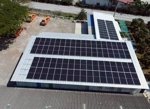 Solar Rooftop Alice Ice cream Factory 