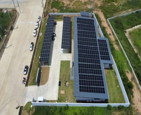 Solar Carport & Rooftop S-Angthong Estate Office  Project