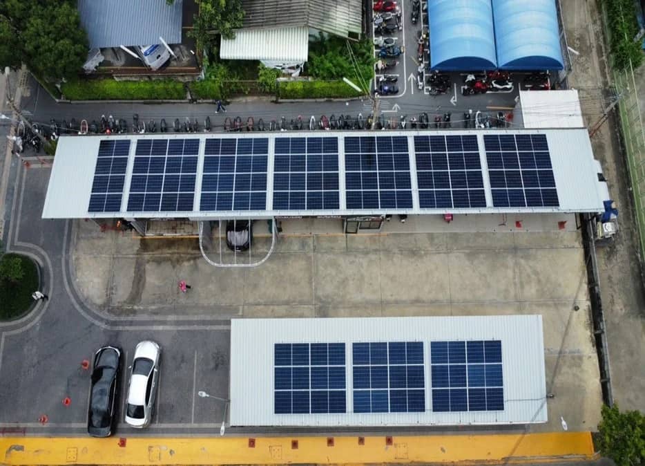 Solar Carport Vejthani Project 