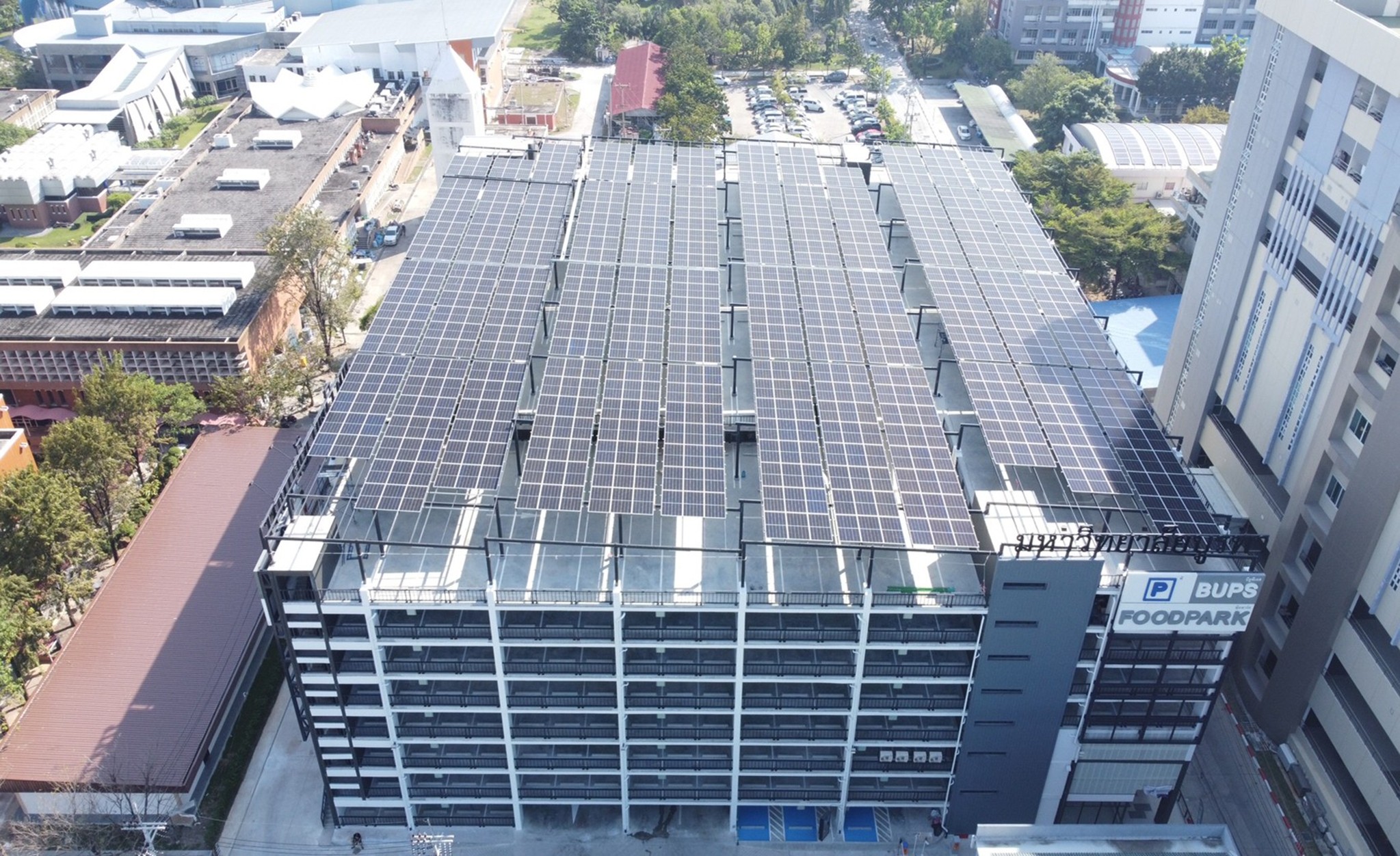 Solar Carport Burapra Hospital Project