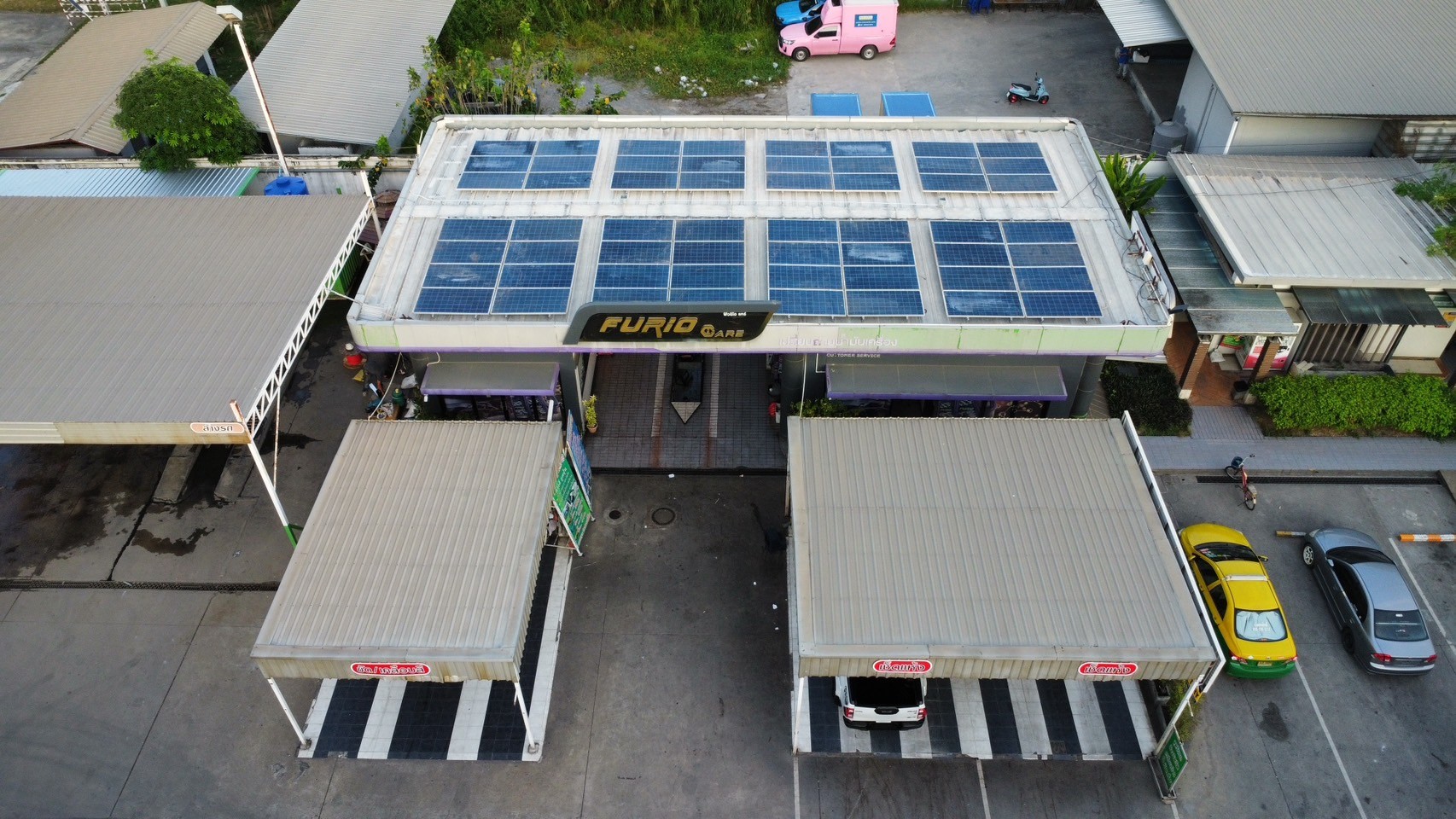 Solar Bangchak Oil Station Project