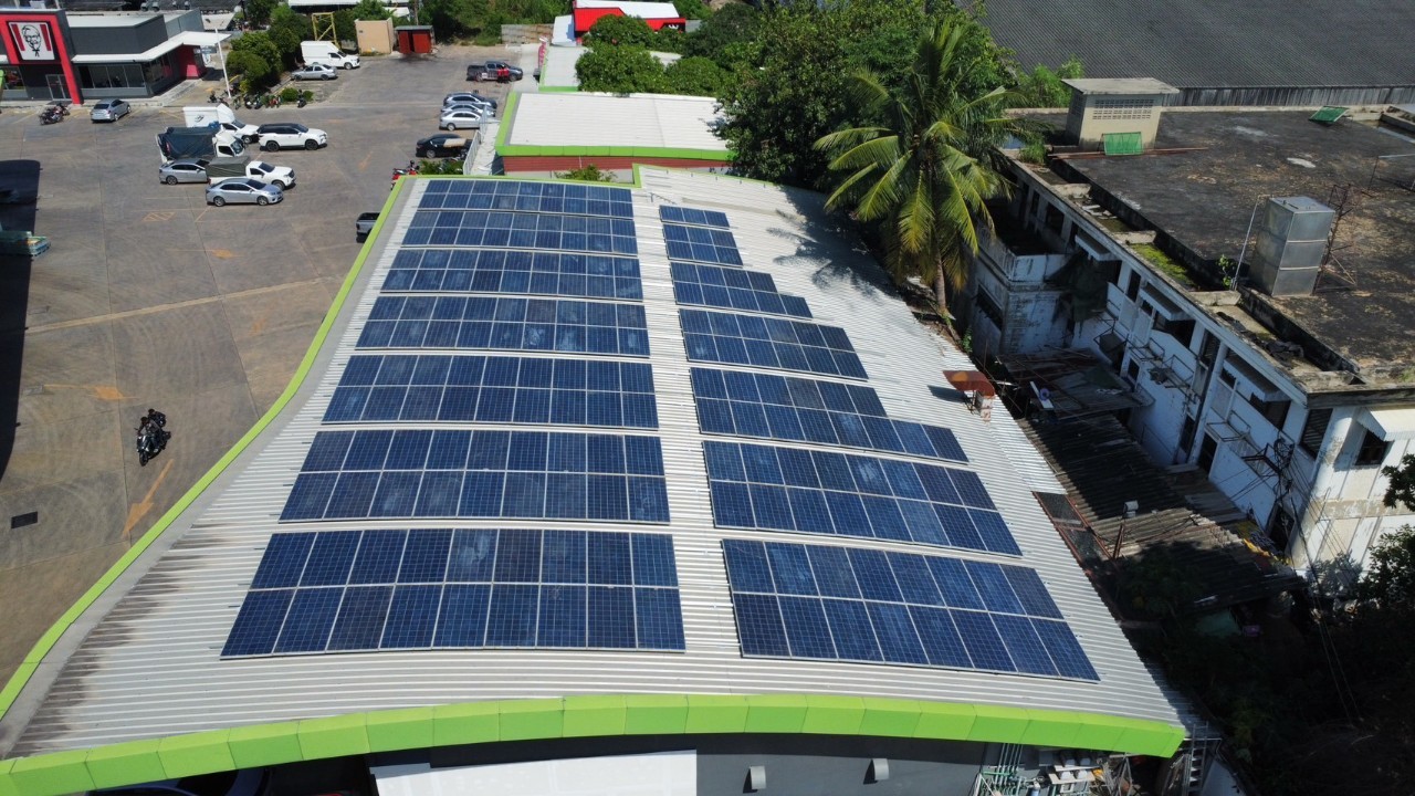 Solar Bangchak Oil Station Rama-II Project